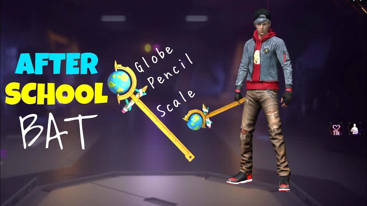 new-after-school-bat-skin-in-free-fire-youtube