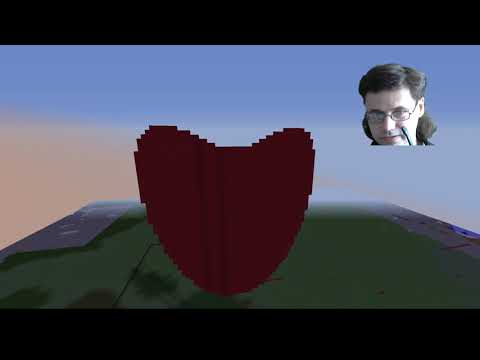 День влюблённых c Minecraft и Python