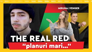 "Pregătesc un proiect super mare!" - THE REAL RED LIVE cu Venger și Miruna