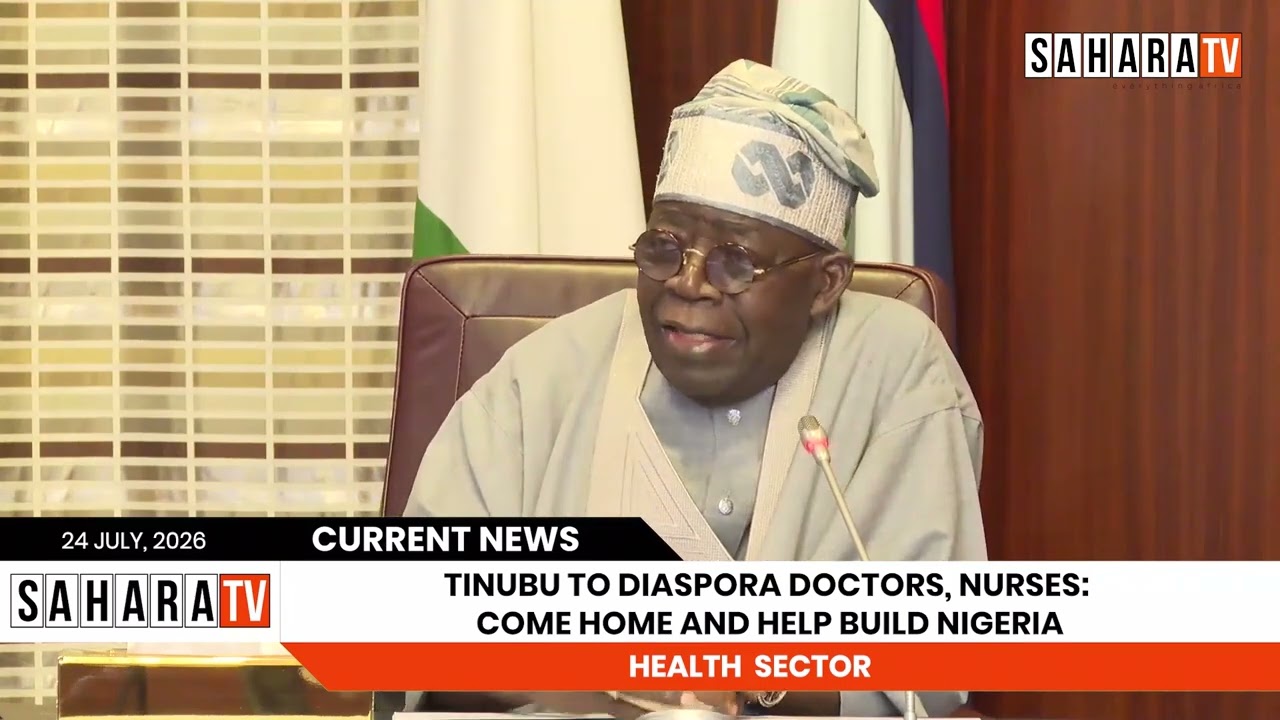 Tinubu To Diaspora Doctors, Nurses: Come Home, Help Build Nigeria