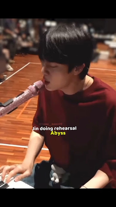 Jin's raw voice 🥹 #shorts #kimseokjinedits #진 #runjin #bts #jin