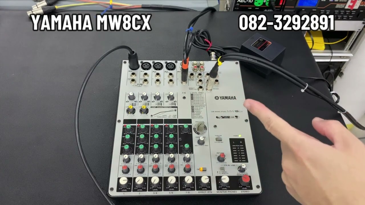 ジャンク【音出しOK】YAMAHA ヤマハ MW8CX ミキサー ヤマハ | MW8CX - AUDIOインターフェース／MIDIインターフェース - 概要