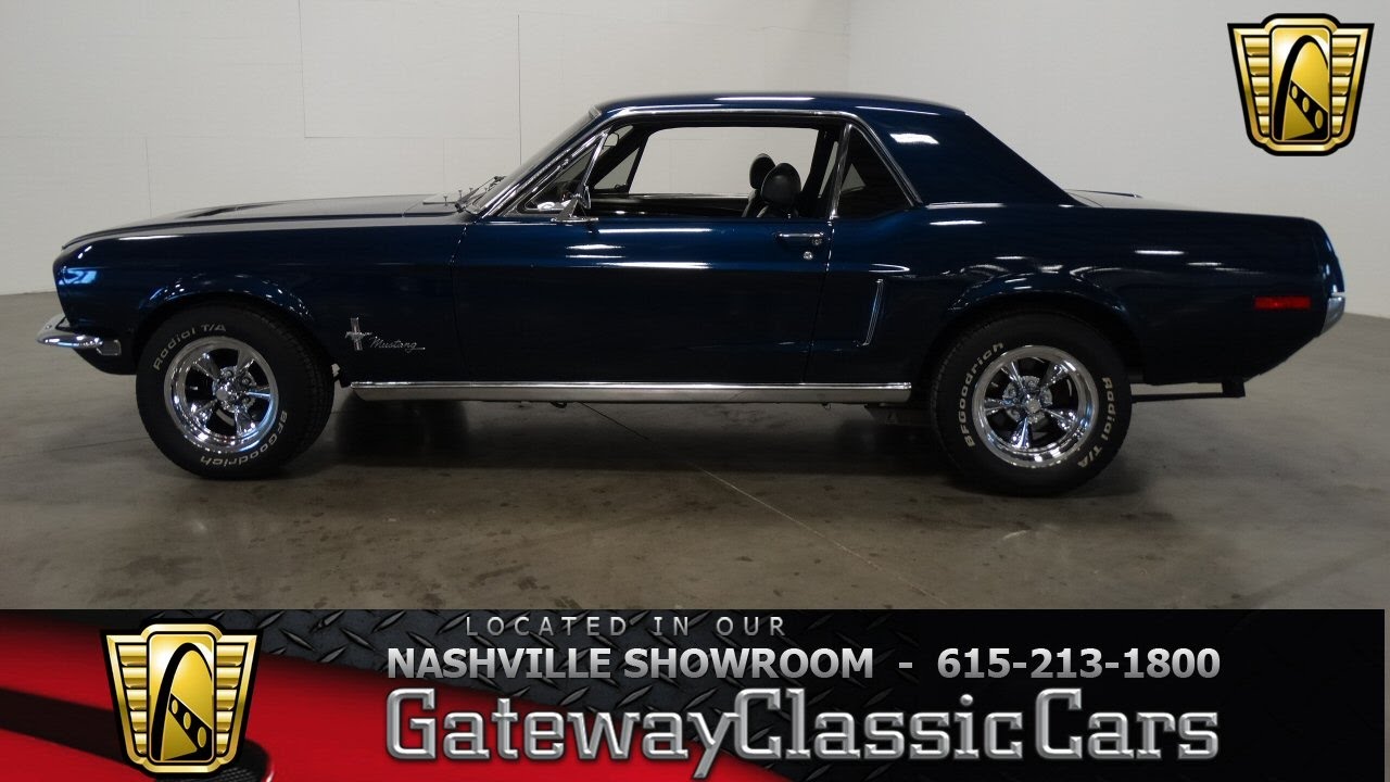 1968 Ford Mustang Coupe Gateway Classic Cars Nashville 389