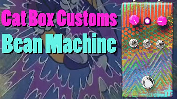 Harsh Tones || Cat Box Customs Bean Machine Fuzz || Maximum Harmonic Percolator || Guitar Pedal Demo