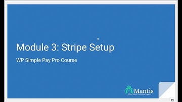 Module 3 | Step 1: Stripe Setup Intro