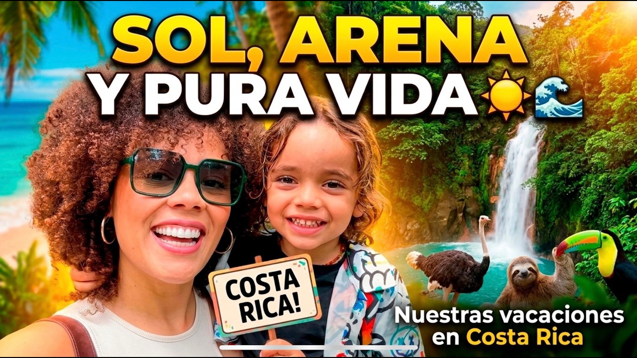 SOL, ARENA Y PURA VIDA ☀️🌊 Nuestras vacaciones en Costa Rica 👫