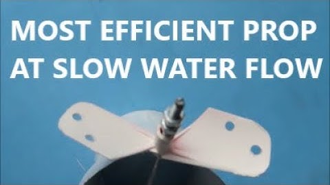 Most energy efficient hydro-kinetic turbine at slow water flow PATENT PENDING