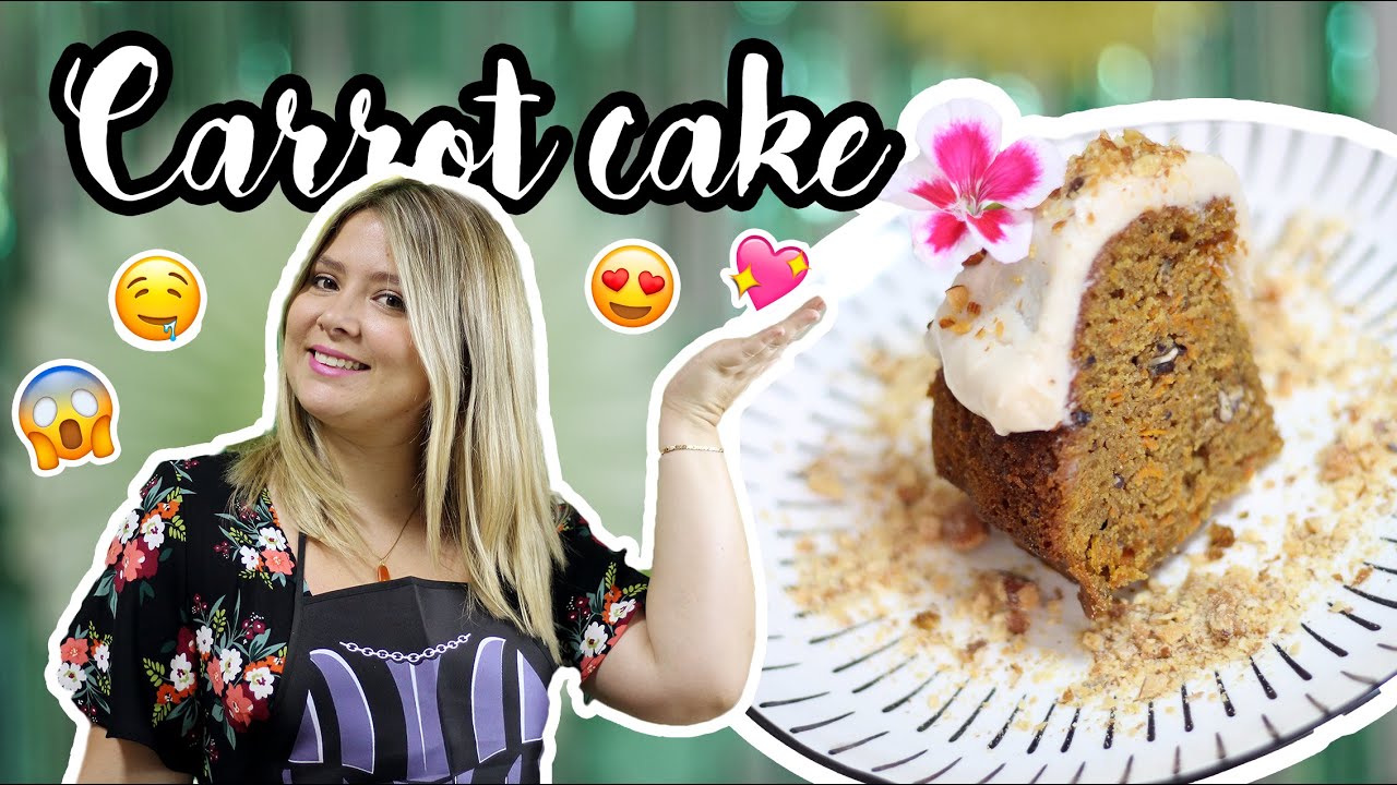 EL MEJOR CARROT CAKE - QUEQUE DE ZANAHORIA