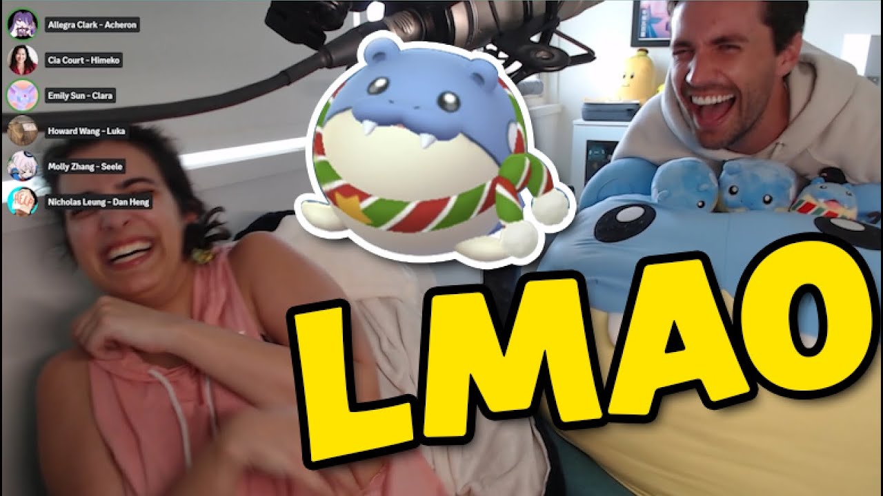 Aventurine & Acheron VAs in the nihility (jk it's Allegra's birthday!)