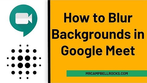 How to Blur Your Google Meet Background (Without an Extension!)