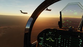DCS:WORLD FA/18C Nevada Stormy Free Flight