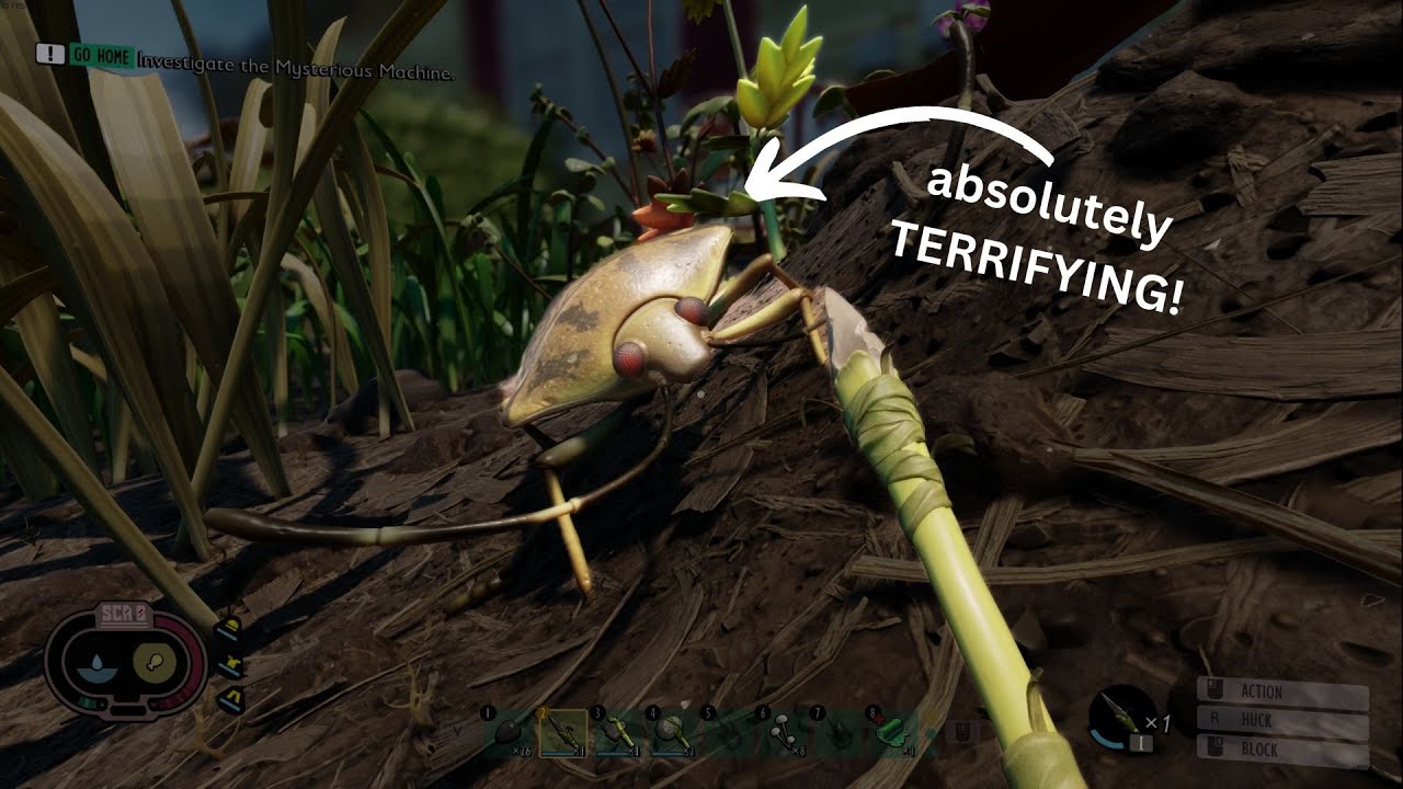 Stink bugs are TERRIFYING! Grounded playthrough EP1 YouTube