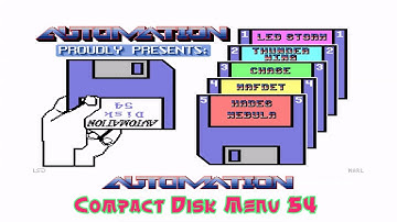 Atari ST E Automation Compact Disk Games  Menu 54