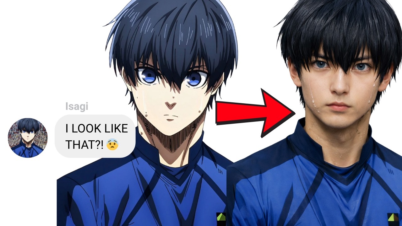 If Blue Lock Characters Reacted to Their AI Looks | Blue Lock Text Story