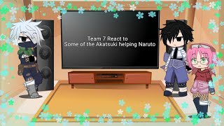 | Team 7 React To Some Of The Akatsuki Helping Naruto | My AU | DeiNaru Brother AU | Requested |