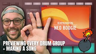 Maschine | Making a song with Neo Boogie Expansion | How to Load to Akai Force/MPC