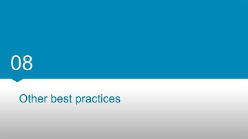 BPM course: 4. Interface Design | Other best practices  4.01 08