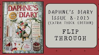 Daphne's Diary Magazine | Flip Through of Issue 8 - 2025 | Extra Thick Edition