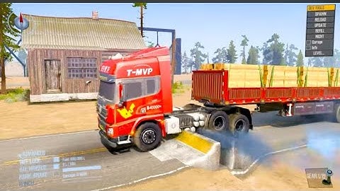 Spintires: Mudrunner Tractor Gameplay | Simulation Game | Game Daily #mudrunner