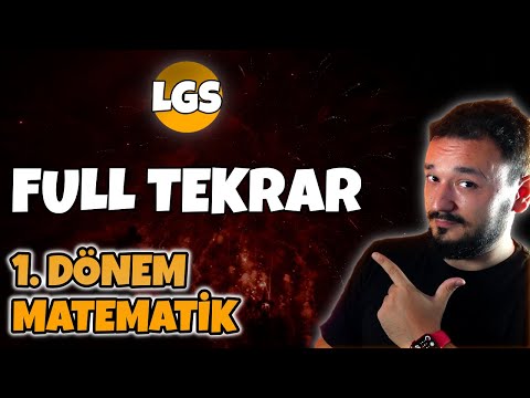 8.Sınıf Matematik 1.Dönem FULL TEKRAR