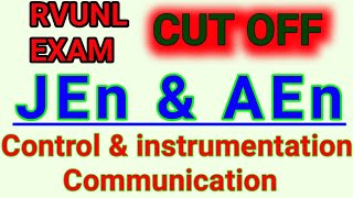 Rvunl Je Ae Control U0026 Instrumentation Cut Off  Rvunl Je Ae Communication Cut Off Rvunl Cut Off