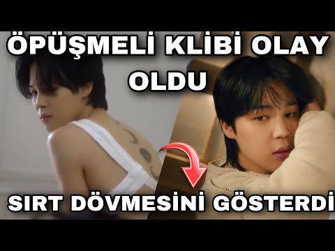 Jimin’den SEXY öpüşme sahneli klip! SIRT dövmesini sonunda gördük! Sıradaki sürpriz?