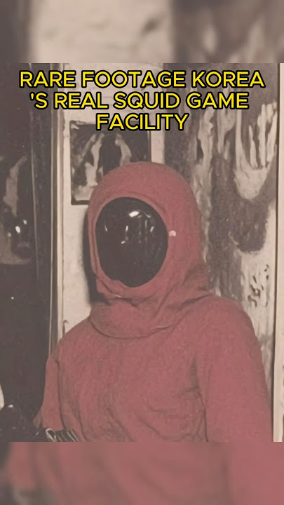 📸RARE FOOTAGE Korea's Real Squid Game Facility😱 #history #rarephotos