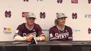 Connor Hujsak and Khal Stephen postgame vs. Georgia: 4-5-24