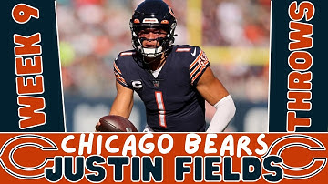 Justin Fields All Plays WEEK 9 vs Miami