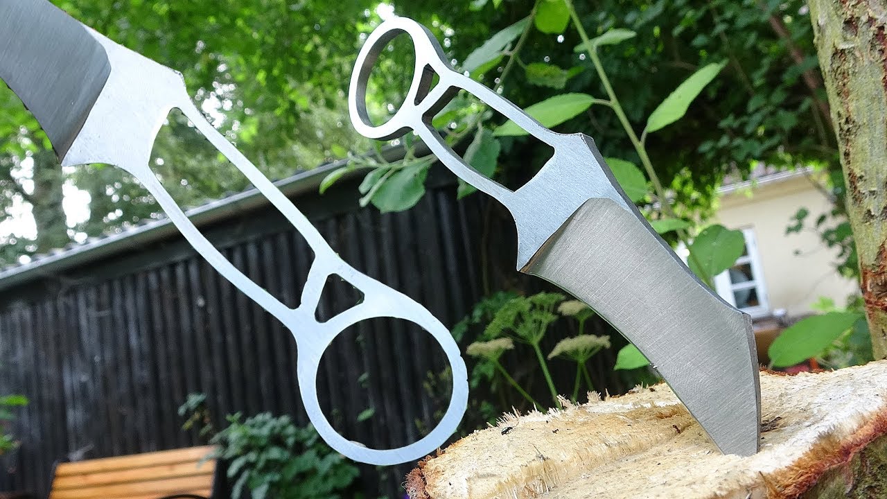 Knife making – small karambit knife