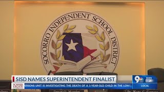 SISD names Dr. Nate Carman as finalist for superintendent