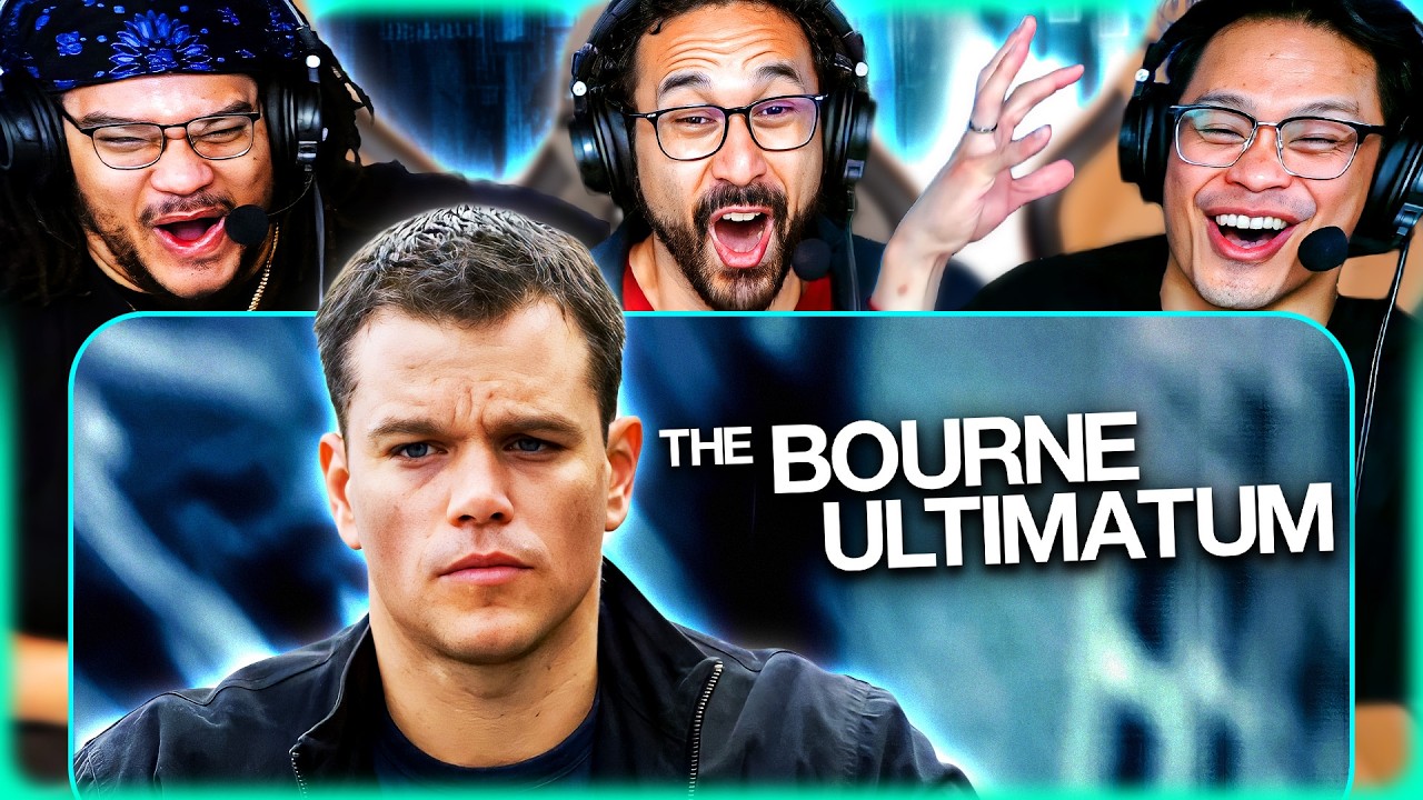 THE BOURNE ULTIMATUM (2007) MOVIE REACTION –  BEST ONE IN THE FRANCHISE!! – FIRST TIME WATCHING