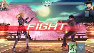 Tekken Mobile gameplay Nina vs Martial Artist