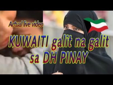 Isang among kuwaiti galit na galit sa isang pinay na kasambahay | actual live video | reaction