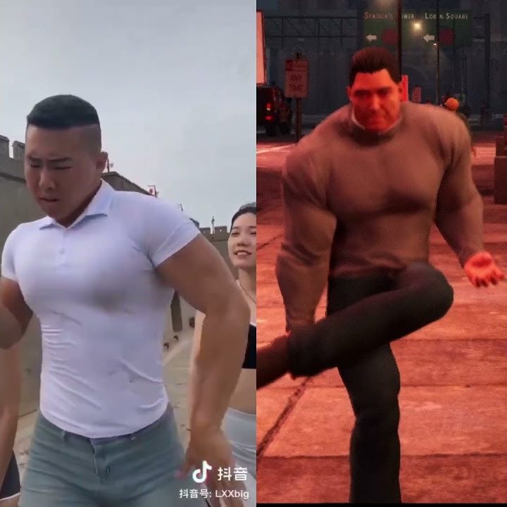 big asian man dancing meme but in Saints Row 3 | Shang Abi dance meme