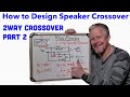 2 Way Speaker Crossover Design #2