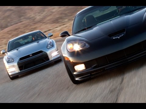 2012 Chevrolet Corvette Z06 vs. 2013 Nissan GT-R Video -- Inside Line