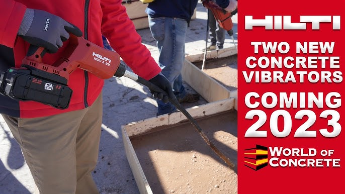 VIBRADOR DE HORMIGÓN HILTI NCV 4-22: INDISPENSABLE PARA CONSTRUCCION! 