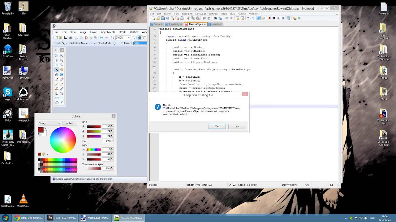 LD48 #27 - Timelapse