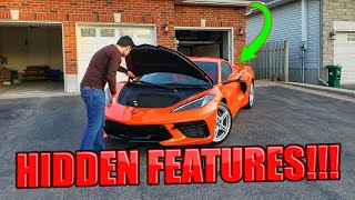 5 Things You DIDN'T KNOW About The 2020 C8 Corvette *HIDDEN FEATURES*