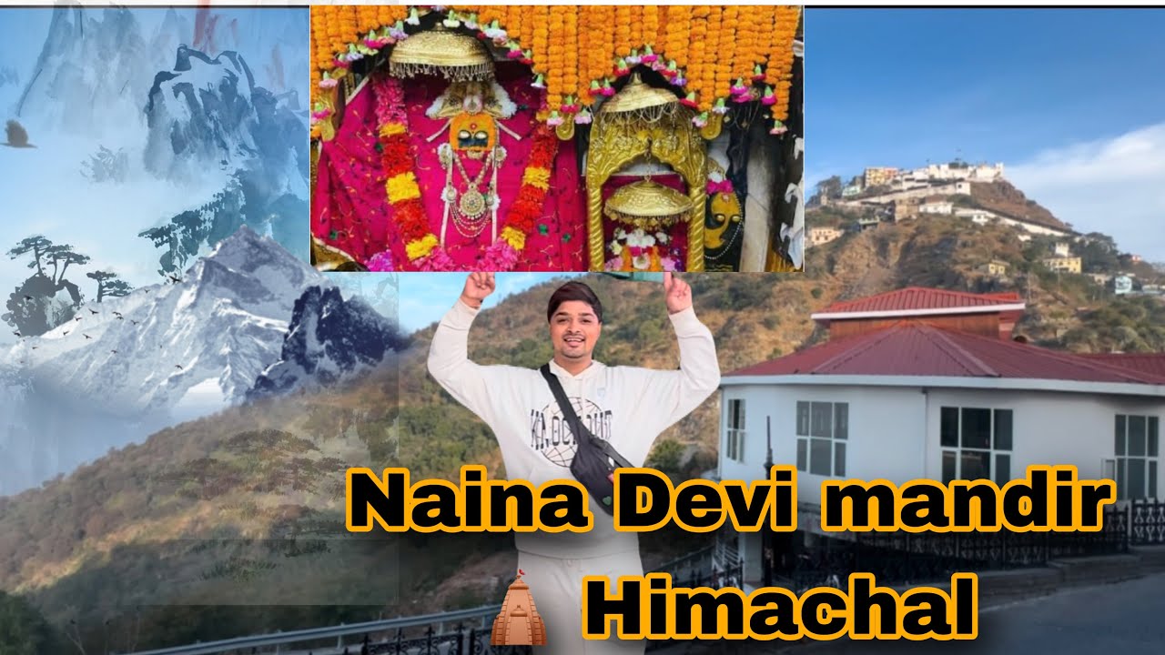Naina Devi mandir Himachal ! Naina Devi market ! Room and hotels ! A day in Himachal Naina Devi 👍🛕