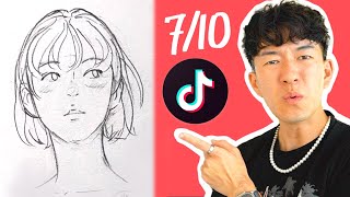 Rating Tiktok Art Tutorials 6