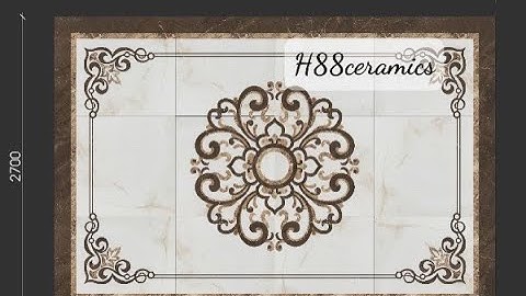 Gạch lát nền - GẠCH THẢM CẮT CNC theo yêu cầu