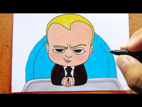 COMO DESENHAR E PINTAR O PODEROSO CHEFINHO, COLORINDO DESENHOS FAMOSOS, HOW TO DRAW