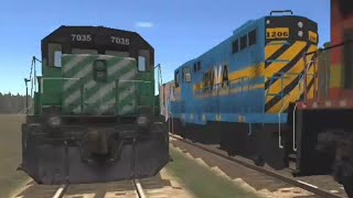 Trenes en Train and Rail yard simulator