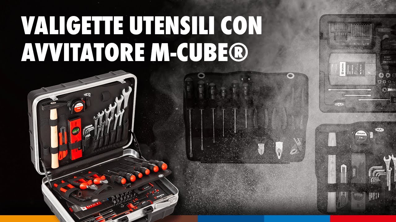 Würth  Valigette utensili con avvitatore M-CUBE® 