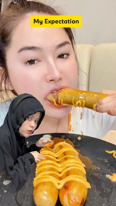 Saus-bursting sausage that didn’t meet expectations #shortsfeed #shorts