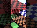Satisfying Chess Cube Perfect Loop Animation #satisfying #shortsfeed #viral #blender3d #3danimation