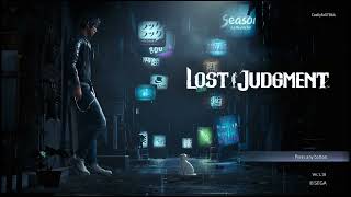 Lost Judgment Xbox Series S Start Screen