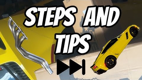 FASTEST GUIDE TO INSTALLING LONG TUBE HEADERS ON A C7 Z06